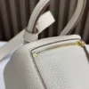 DDMode Factory Mini Lindy Togo Creamy White Gold Hardware 19cm Full Handmade