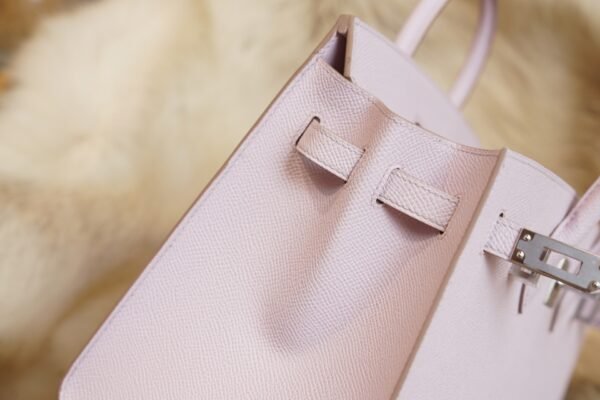 DDMode Whatsapp Hermes Birkin 25CM 09 Mauve Pale Epsom Leather Silver Hardware