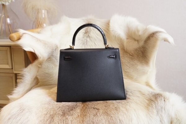 DDMode Hermes CK89 Nior Kelly Sellier 25CM Madame Leather Gold Hardware