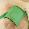 DDMode Hermes 0Z Vert Comics Evelyne Mini 17CM Clemence Leather Silver Hardware