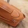 DDMode Hermes CK37 Gold Evercolor Leather Mini Kelly 2424 Silver Hardware