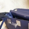 DDMode Hermes CK73 Blue Saphir Jypsiere 29CM Clemence Leather Silver Hardware