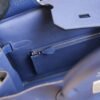 DDMode Hermes 73 Blue Saphir Togo Leather Birkin 30CM Silver Hardware