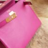 DDMode Factory Hermes Kelly 28CM L3 Rose Purple Chevre Leather Gold Hardware