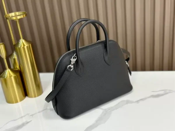 Bolide Evercolor Ck89 Black Silver Hardware 25cm Full Handmade Phw