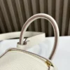 DDMode Factory Mini Lindy Togo Creamy White Gold Hardware 19cm Full Handmade