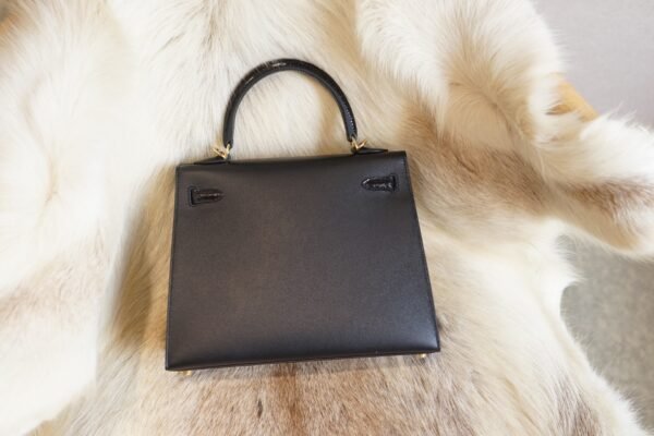 DDMode Hermes CK89 Nior Kelly Sellier 25CM Madame Leather Gold Hardware