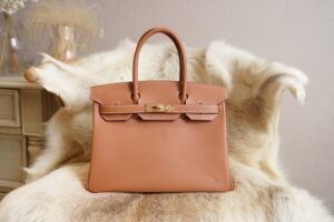 DDMode Whatsapp Hermes Birkin 30CM CK37 Gold Jonathan Leather Gold Hardware