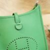DDMode Hermes 0Z Vert Comics Evelyne Mini 17CM Clemence Leather Silver Hardware