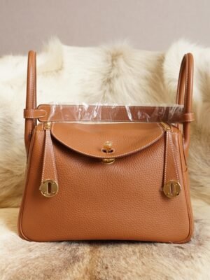 DDMode Whatsapp Hermes CK37 Gold Clemence Lindy 26CM Gold Hardware