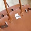 DDMode Factory Hermes 34 Fauve Barenia Leather Birkin 30CM Silver Hardware