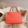 DDMode Whatsapp Hermes Kelly Sellier 28CM 0E Rose Texas Epsom Silver Hardware