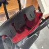 DDMode Factory Birkin Swift Black Silver Hardware 30cm Full Handmade