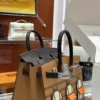 DDMode Factory Birkin Faubourg Epsom & Alligator Brown & Black & White & Orange 20cm Full Handmade