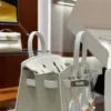 DDMode Factory Birkin Faubourg Epsom & Alligator offwhite & White & Orange 20cm Full Handmade