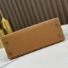 DDMode Factory Kelly Epsom Golden Brown Silver Hardware 25cm Full Handmade