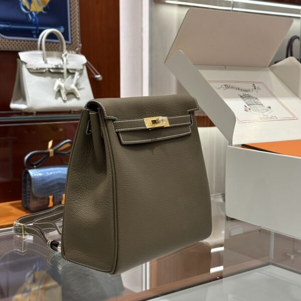 1713519716328 DDMode Factory Kelly Ado Togo Tinware grey Gold Hardware 21cm Full Handmade