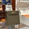 1713519716828 DDMode Factory Kelly Ado Togo Tinware grey Gold Hardware 21cm Full Handmade