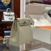 DDMode Factory Kelly Ado Togo Creamy White Silver Hardware 21cm Full Handmade