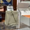 DDMode Factory Kelly Ado Togo Creamy White Silver Hardware 21cm Full Handmade