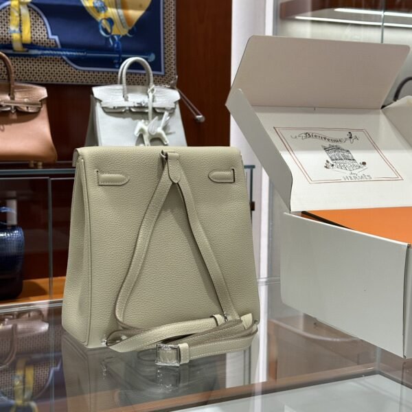 DDMode Factory Kelly Ado Togo Creamy White Silver Hardware 21cm Full Handmade