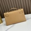 DDMode Factory Mini Kelly Pochette Swift Tea Khaki Gold Hardware 22cm Full Handmade