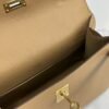 DDMode Factory Mini Kelly Pochette Swift Tea Khaki Gold Hardware 22cm Full Handmade