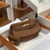 DDMode Factory kelly Moove Swift Golden Brown Gold Hardware 17cm Full Handmade