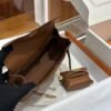 DDMode Factory kelly Moove Swift Golden Brown Gold Hardware 17cm Full Handmade