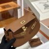 DDMode Factory kelly Moove Swift Golden Brown Gold Hardware 17cm Full Handmade