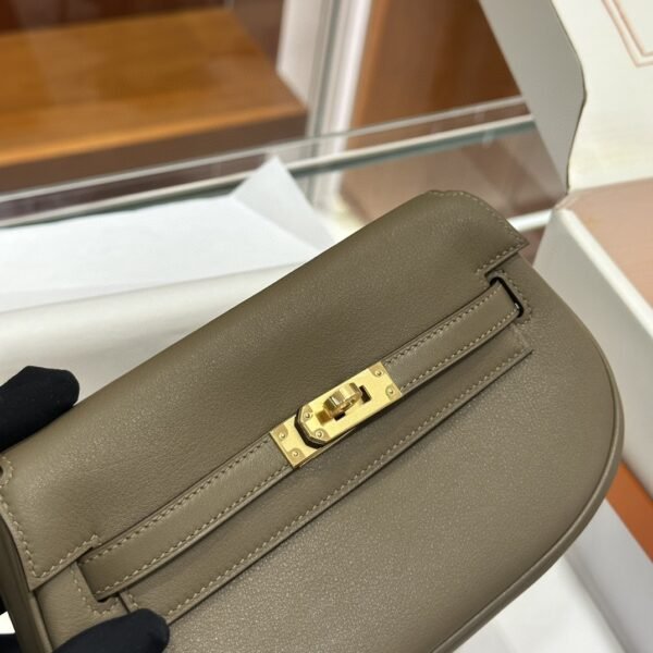 DDMode Factory kelly Moove Swift Tinware grey Gold Hardware 17cm Full Handmade