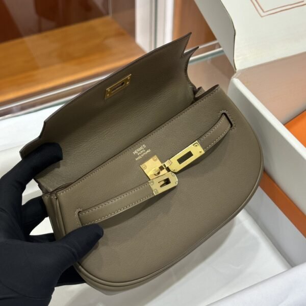 DDMode Factory kelly Moove Swift Tinware grey Gold Hardware 17cm Full Handmade