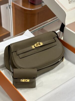DDMode Factory kelly Moove Swift Tinware grey Gold Hardware 17cm Full Handmade
