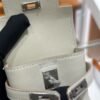 DDMode Factory kelly Moove Swift Creamy White Silver Hardware 17cm Full Handmade