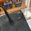 DDMode Factory Brikin Lizard Black Silver Hardware 25cm Full Handmade