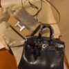 DDMode Factory Brikin Lizard Black Silver Hardware 25cm Full Handmade