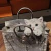 DDMode Factory Brikin Lizard Original color Silver Hardware 25cm Full Handmade