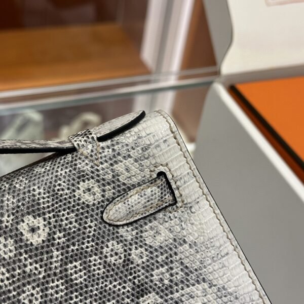 DDMode Factory Kelly pochette Lizard Original color Silver Hardware 22cm Full Handmade