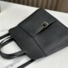 HalzanDDMode Factory Halzan Togo Black Gold Hardware 25cm Full Handmade