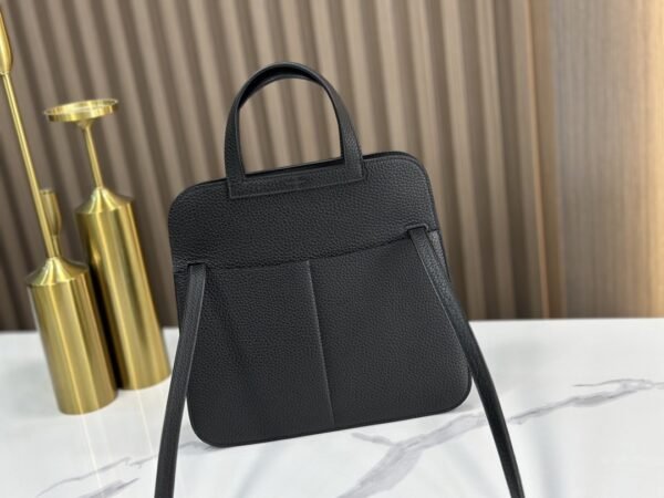 HalzanDDMode Factory Halzan Togo Black Gold Hardware 25cm Full Handmade