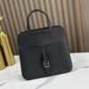 HalzanDDMode Factory Halzan Togo Black Gold Hardware 25cm Full Handmade
