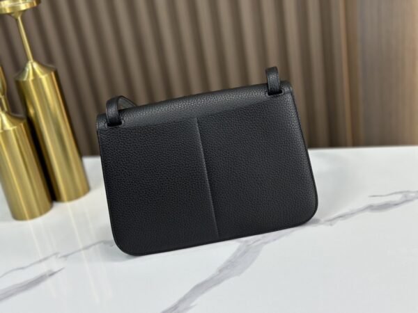 HalzanDDMode Factory Halzan Togo Black Gold Hardware 25cm Full Handmade