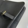 HalzanDDMode Factory Halzan Togo Black Gold Hardware 25cm Full Handmade