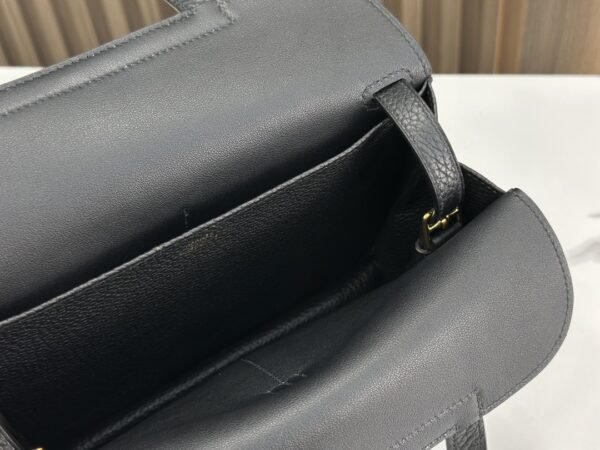 HalzanDDMode Factory Halzan Togo Black Gold Hardware 25cm Full Handmade