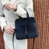 HalzanDDMode Factory Halzan Togo Black Gold Hardware 25cm Full Handmade