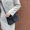 HalzanDDMode Factory Halzan Togo Black Gold Hardware 25cm Full Handmade