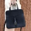 HalzanDDMode Factory Halzan Togo Black Gold Hardware 25cm Full Handmade