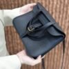 HalzanDDMode Factory Halzan Togo Black Gold Hardware 25cm Full Handmade