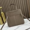 DDMode Factory Halzan Togo Etoupe Grey Silver Hardware 25cm Full Handmade