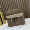 DDMode Factory Halzan Togo Etoupe Grey Silver Hardware 25cm Full Handmade